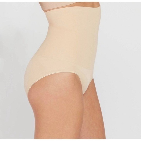 Assets by SPANX High‑Waist Control Brief Ultra Firm Shaping Beige Size Medium - Picture 2 of 7